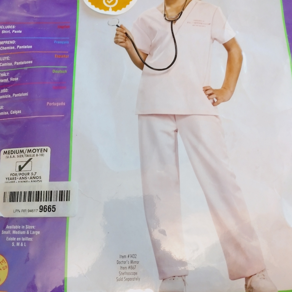 Girls veterinarian costume